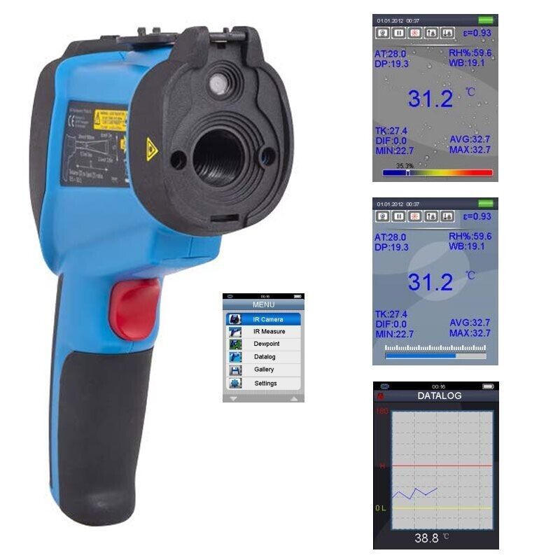 SKF TKTL 40 Video Infrared thermometer Advanced Performance for Accurate Temps