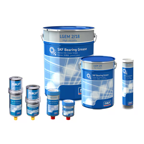 SKF LGEM 2/0.4 High viscosity bearing grease with solid lubricants (Case of 12)