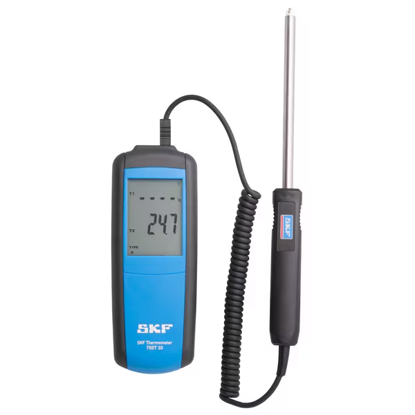 SKF TKDT 10 Contact thermometer pocket sized, user friendly instrument probe inc