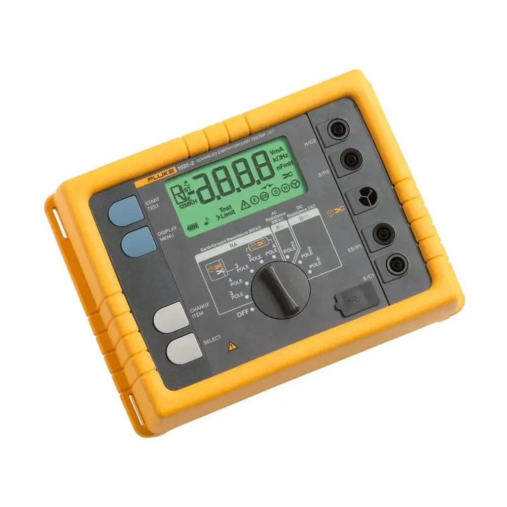 Fluke 1625-2  Advanced GEO Earth Ground Tester with 3-/4-Pole Fall-of-Potential
